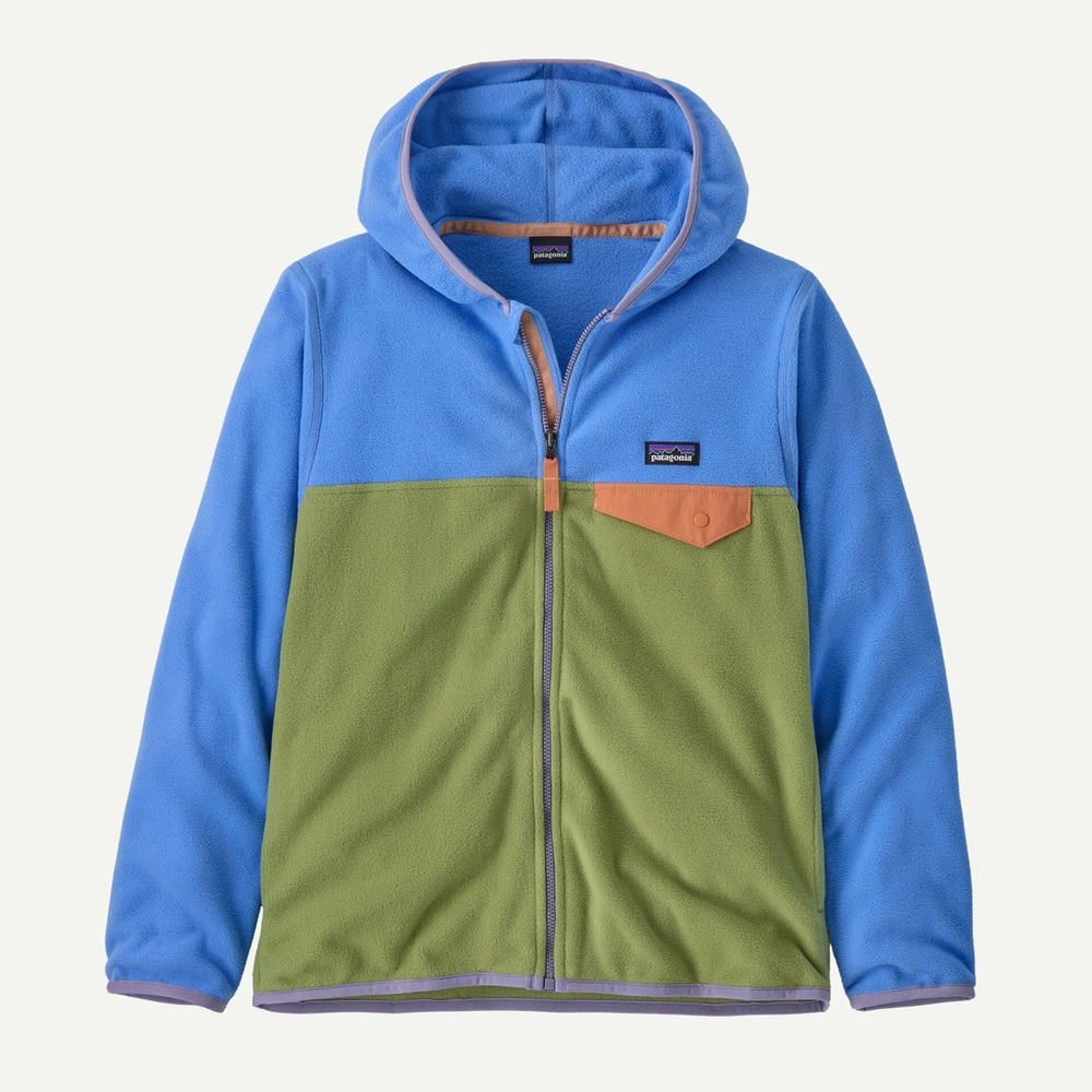Patagonia Kids' Micro D® Snap-T® Fleece Hoodie
